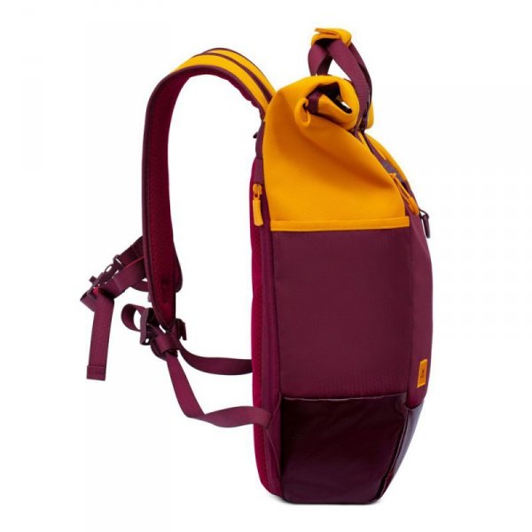 Plecak na laptop 15.6&quot; 25L Rivacase 5321 bordowo-żółty