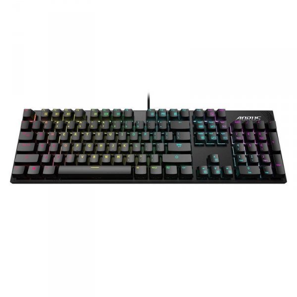 Gigabyte AORUS K1 klawiatura USB QWERTY Angielski Czarny