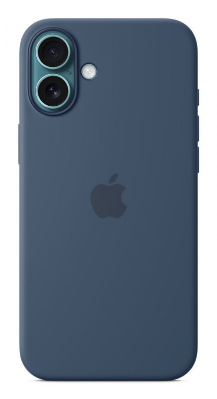 Silikonowe etui Apple z MagSafe Denim, do iPhone&#039;a 16 Plus