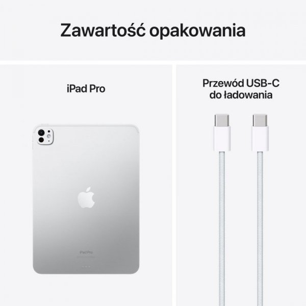 Apple iPad Pro Apple M 1 TB 27,9 cm (11&quot;) 16 GB Wi-Fi 6E (802.11ax) iPadOS 17 Srebrny