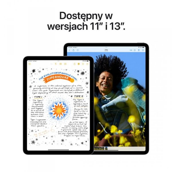 Apple iPad Air Apple M 512 GB 33 cm (13&quot;) 8 GB Wi-Fi 6E (802.11ax) iPadOS 17 Niebieski