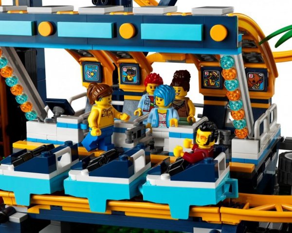 LEGO ICONS 10303 KOLEJKA GÓRSKA Z PĘTLAMI