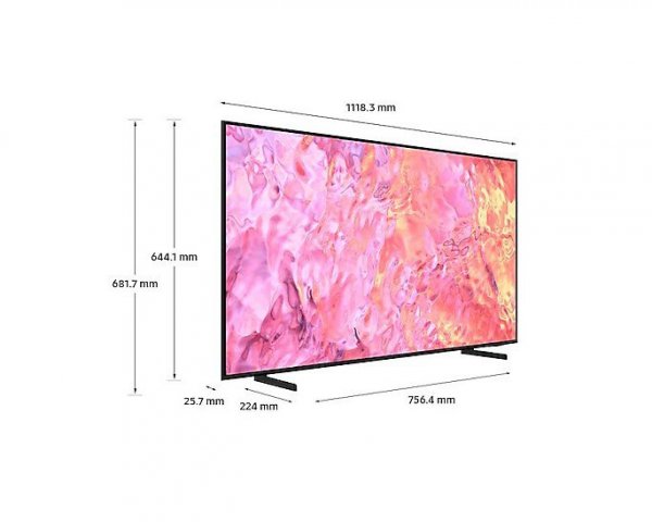 Samsung Series 6 QE50Q60CAUXXH Telewizor 127 cm (50&quot;) 4K Ultra HD Smart TV Wi-Fi Szary