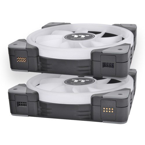 Thermaltake SWAFAN EX12 RGB PC Cooling Fan TT Premium Edition Obudowa komputera Chłodnica powietrza 12 cm Czarny 3 szt.