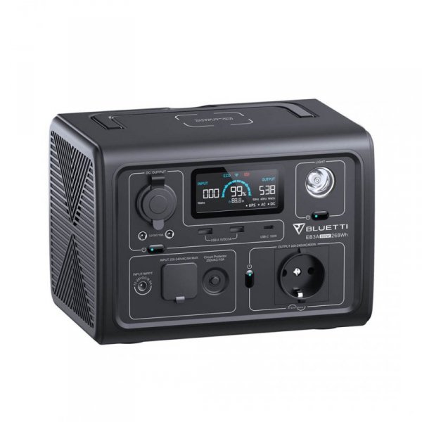 PowerOak Przenośna Elektrownia EB3A 268Wh z 600W AC