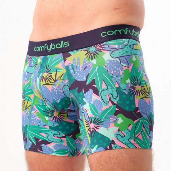 Comfyballs Tropical Cotton Slipy Zielony