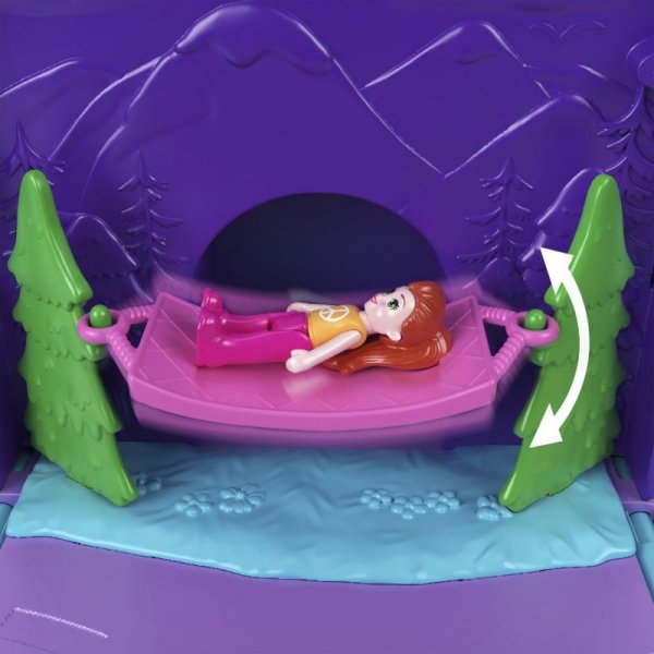 Transformujący kamper z akcesoriami Polly Pocket Pet Mobile Adventure JCC22 MATTEL