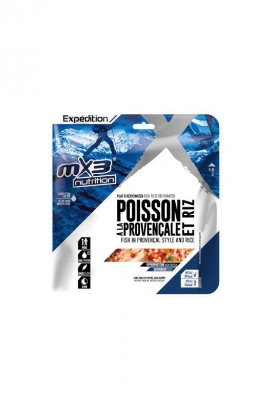 Danie (809) ryba po prowansalsku z ryżem 130g MX3