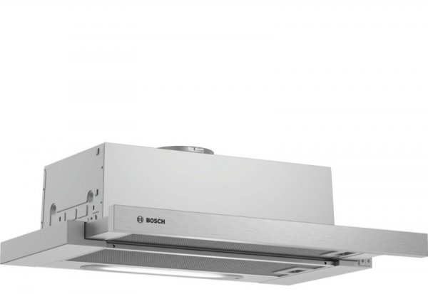 Okap teleskopowy BOSCH DFT63AC50 (szufladowy; kolor srebrny) (WYPRZEDAŻ)
