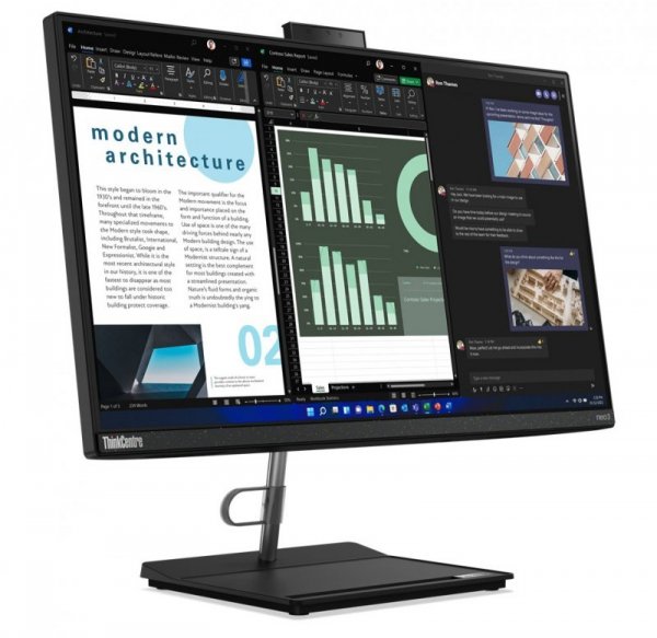 Lenovo ThinkCentre neo 30a 22 i3-1215U 21.5&quot; FHD IPS 250nits AG 8GB DDR4 3200 SSD256 Intel UHD Graphics W11Pro Raven Black 