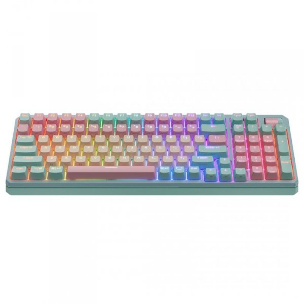 COOLER MASTER KLAWIATURA MK770/Gasket/Macaron/Box V2 Red/US