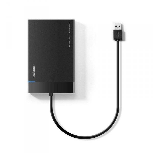Obudowa zewnętrzna dysku HDD 2,5&quot; UGREEN US221, SATA (czarna)