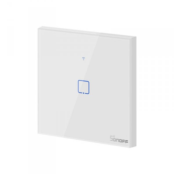 Dotykowy włącznik światła WiFi Sonoff T0 EU TX (1-kanałowy)