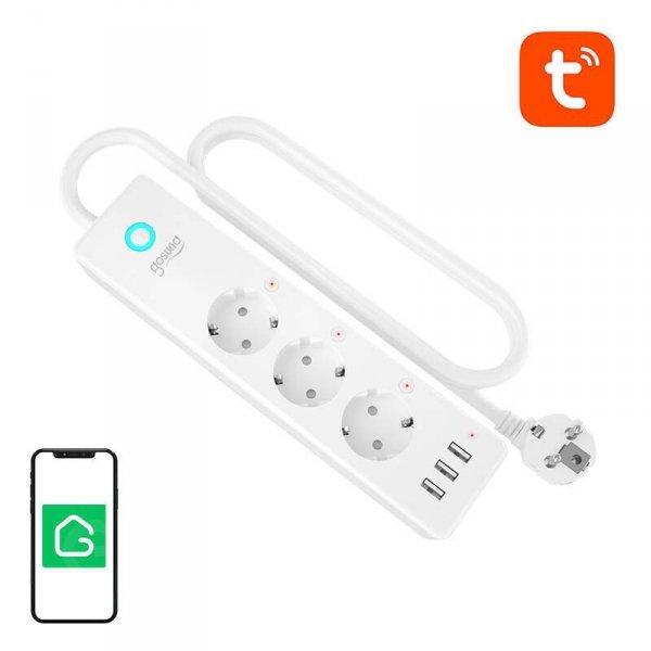 Inteligentna listwa zasilająca WiFi Gosund P1 Tuya