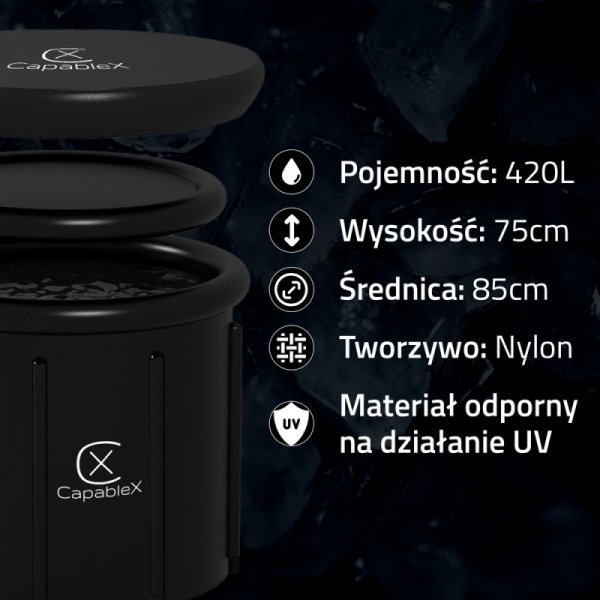 Wanna lodowa do morsowania CAPABLEX Ice Bath