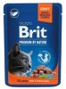 BRIT Premium Cat Salmon Sterilised - mokra karma dla kota - 100 g 