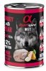 Alpha Spirit indyk/gruszka mokra karma pies 400 g 