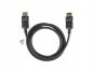 Kabel Lanberg CA-DPDP-10CC-0018-BK (DisplayPort Męski - DisplayPort Męski; 1,8m; czarny) 