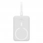 Powerbank Baseus Magnetic Mini Air Wireless 10000mAh 20W+kabel lightning (biały) 