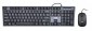 Zestaw klawiatura + mysz IBOX IKMS606 (USB 2.0; (US); kolor czarny; optyczna; 800 DPI) 