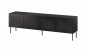 Szafka RTV SIENA 200x40x60 czarny mat 