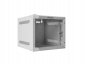 Szafa rack Lanberg WF10-2304-10S (4U; 240mm / 280mm / 310 mm; wisząca; Szklane; 10; kolor szary) 