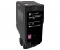 Lexmark Toner 74C2HME Magenta 