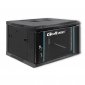 Szafa wisząca QOLTEC RACK 19 6U 600X370X600 czarna 