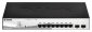 D-Link DGS-1210-08P Zarządzany L2 Gigabit Ethernet (10/100/1000) Obsługa PoE Czarny 