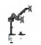 Neomounts DS70-750BL2 uchwyt / stojak do monitorów 68,6 cm (27) Biurko Czarny 