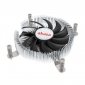 Akasa Intel LGA1700 Procesor Chłodnica hybrydowa 7,5 cm Aluminium, Czarny 1 szt. 