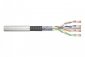 Kabel typu linka DIGITUS kat.6, SF/UTP, AWG 26/7,LSOH, 305m, szary, szpula 