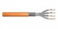 Kabel instalacyjny DIGITUS kat.7, S/FTP, Dca, AWG 23/1, LSOH, 50m, pomarańczowy 