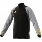 Bluza dla dzieci adidas Tiro 23 Competition Training czarno-szara HU1313 