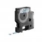 DYMO D1 - Standard Etykiety - Czarny na Transparent - 9mm x 7m 