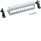 Patchpanel Hager 12M bez modułów, na szynę TS 