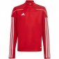 Bluza dla dzieci adidas Tiro 23 League Training Top czerwona HS3489 140cm 