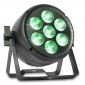 LIGHT4ME VENOM PAR 7X30W reflektor LED RGBW dekor. 