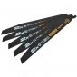 Brzeszczot BIM do cięcia metalu 1,8 x 152 mm, zestaw 5 sztuk 