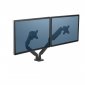 Fellowes Ergonomia ramię na 2 monitory - seria Platinum, czarne 