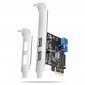Axagon PCEU-232RS adapter Wewnętrzny USB 3.2 Gen 1 (3.1 Gen 1) 