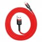 Kabel Lightning USB Baseus Cafule 1,5A 2m (czerwony) 
