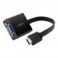 Adapter HDMI do VGA UGREEN MM103, 16cm (czarny) 