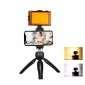 Zestaw do nagrywania live Puluz statyw + lampa LED + klamra na telefon PKT3131B 