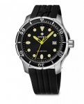 Zegarek Swiza Tetis Gent, Sst, black, black WAT.0461.1004