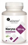 Niacyna, Amid kwasu nikotynowego 500 mg  100 kapsułek VEGE Aliness