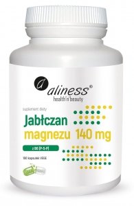 MEDICALINE Jabłczan Magnezu 140 mg z B6 