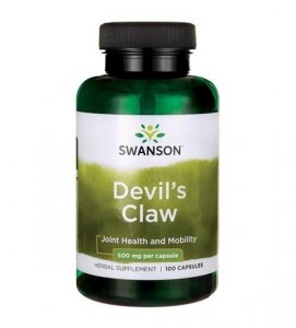 Swanson Devil's claw 500mg 100 kaps (Termin ważności 10/2023) 