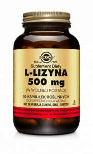 Solgar L-lizyna 500 mg