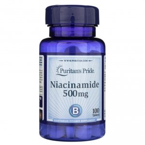 Niacinamide 500mg 100tabs Puritan's Pride